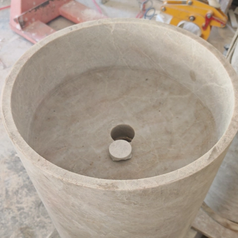 Freistehendes Taj Mahal Waschbecken